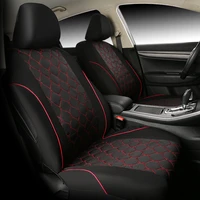 car seat covers compatible airbag universal fit front rear seat full cover interior accessories new red for kia honda ford alfa