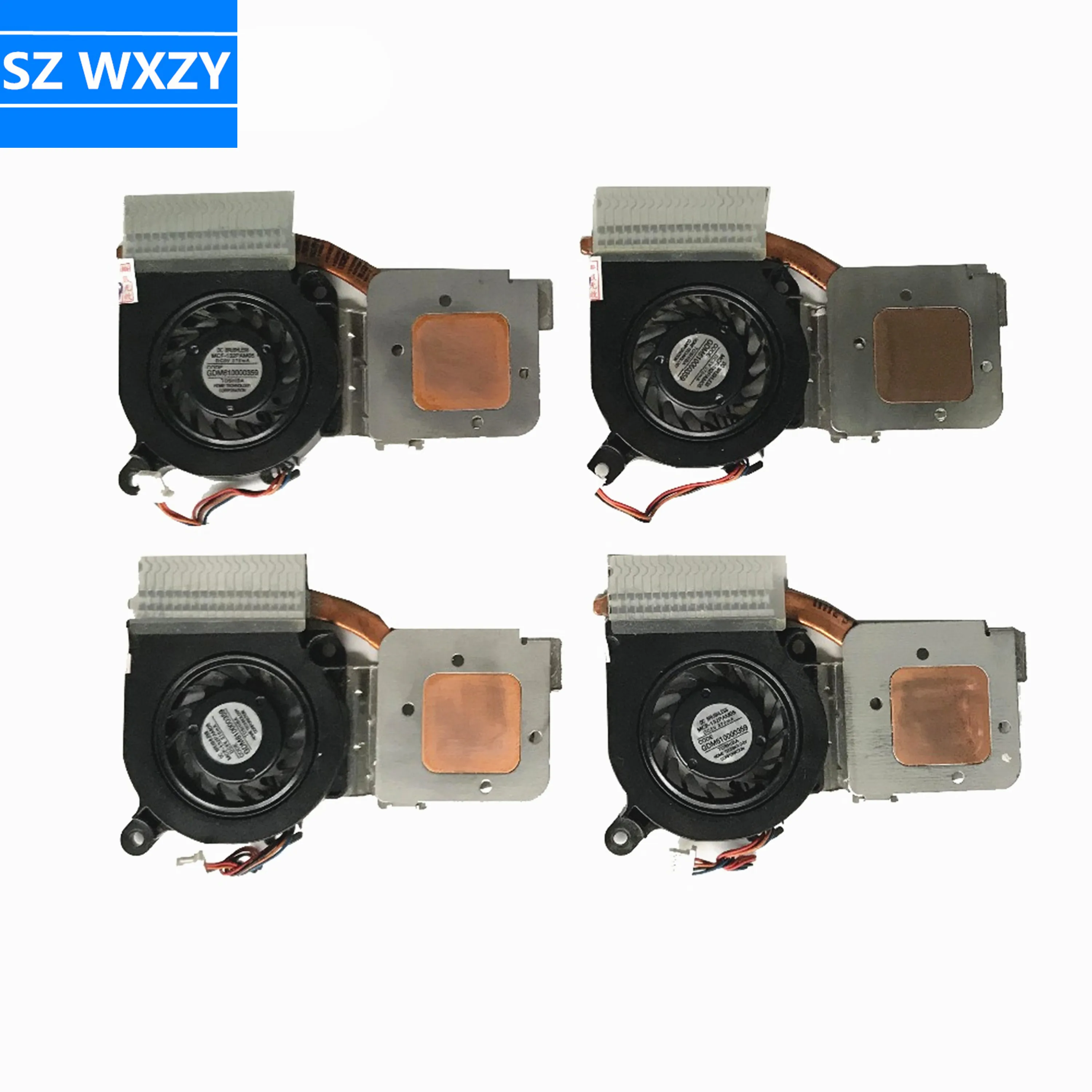 Оригинальный радиатор охлаждения процессора Toshiba Portege R500 R505 с вентилятором MCF