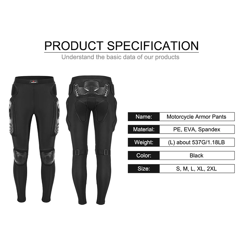 Защитные брюки WOSAWE для мотоцикла защита мотокросса бронированная куртка