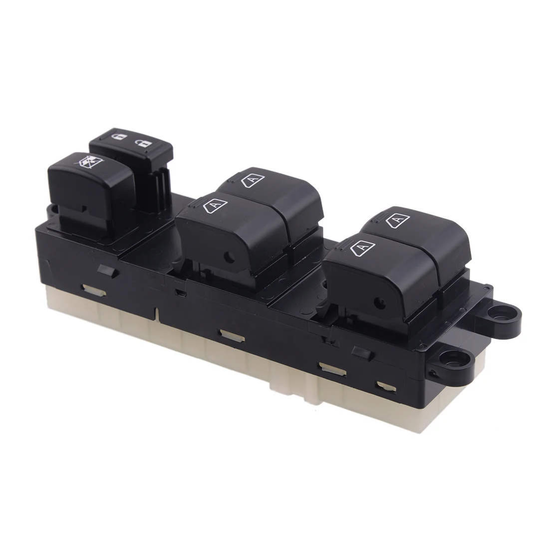 Черный переключатель автомобильного переднего левого водителя с главным