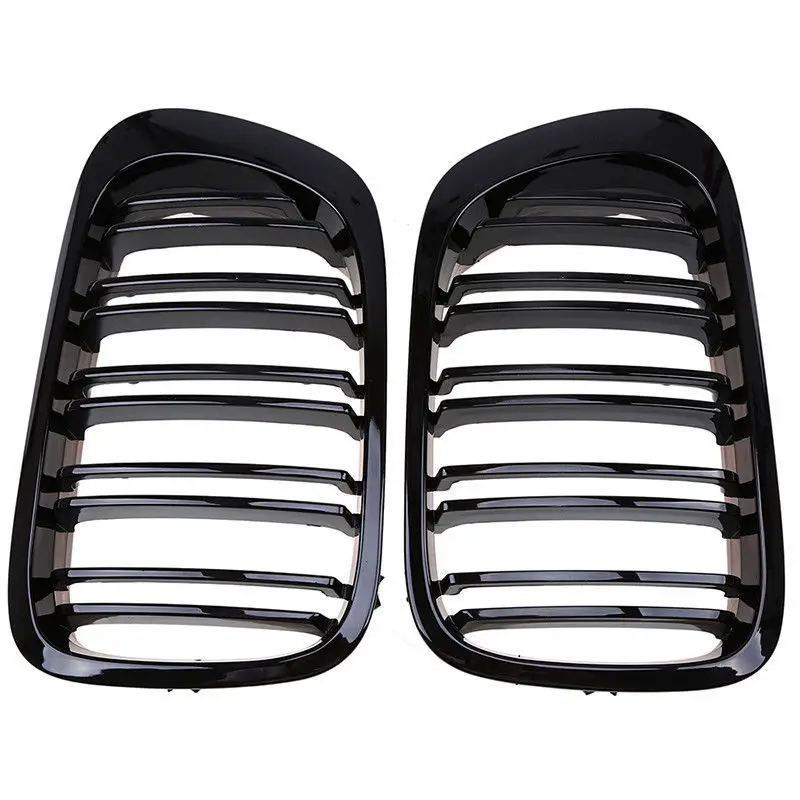 

Pair Grille For 98-01 BMW E46 Left&Right Side 2D Front Coupe Grill Gloss Sport