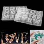 1 шт., силиконовая форма с буквами английского алфавита