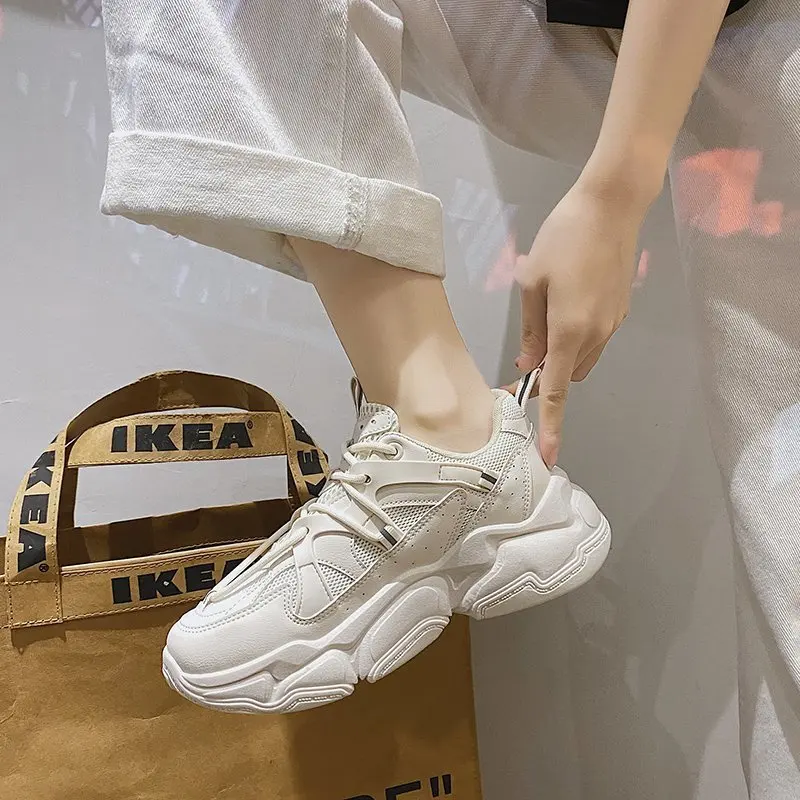 

Women Shoes 2021 New Fashion Tenis Feminino Light Breathable Mesh White Shoes Woman Casual Shoes Women Sneakers zapatos de mujer