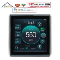 hessway tuya rs485 wifi 3 fan speeds infrared co2 sensor control for temperature humidity detector ventilation system