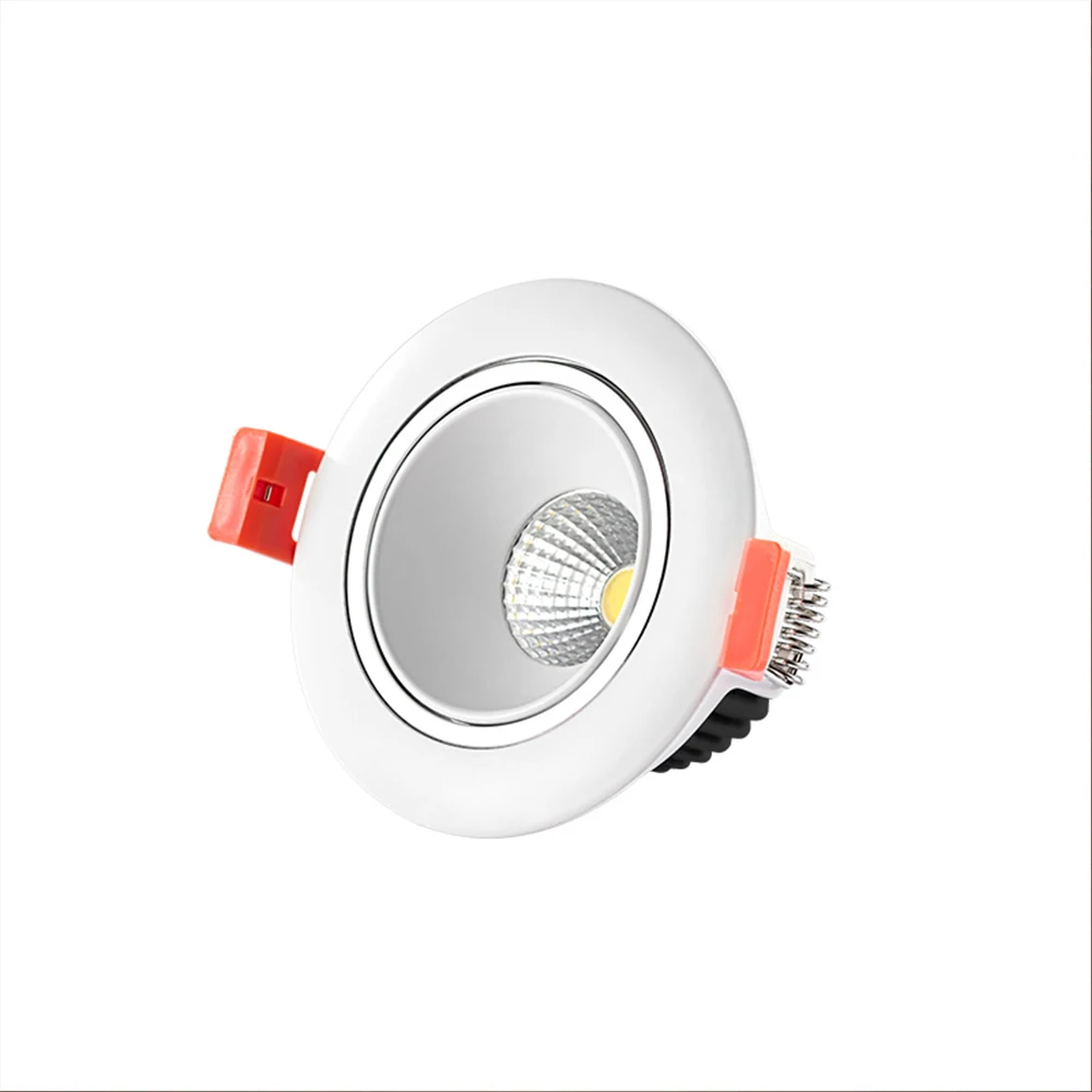 Светодиодный точечный светильник COOJUN с регулируемой яркостью 7 Вт Ra93 высокий