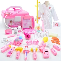 toys doctor set for kids children 26 49pcs suitcase medical tool nursing pretend play kit simulation injection medicine toy gift