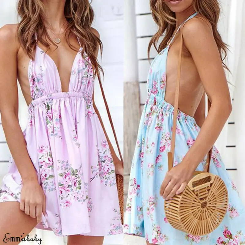 Для женщин детское летнее платье без рукавов в богемном стиле с принтом Пляжная