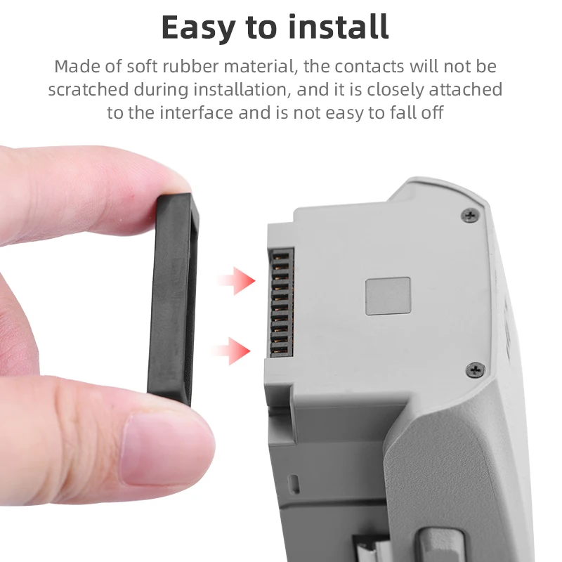 

Body contact dust plug set battery charging port protection cover short circuit for DJI MAVIC AIR 2 2S Drone machine accessories