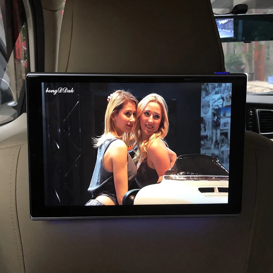 В Автомобильный плеер 11 8 дюймов Android 9 0 подголовник для Peugeot 208 301 308 408 508 2008 3008 4008 5008