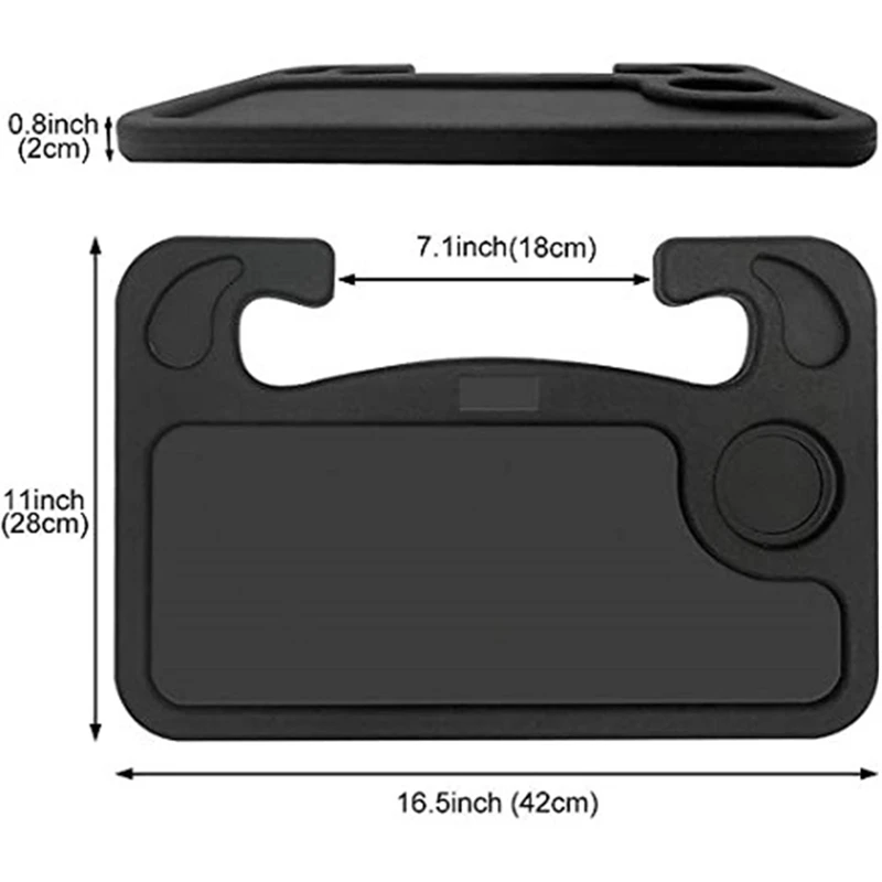 1 шт. автомобильный Большой кронштейн на руль поднос для стола автоматический