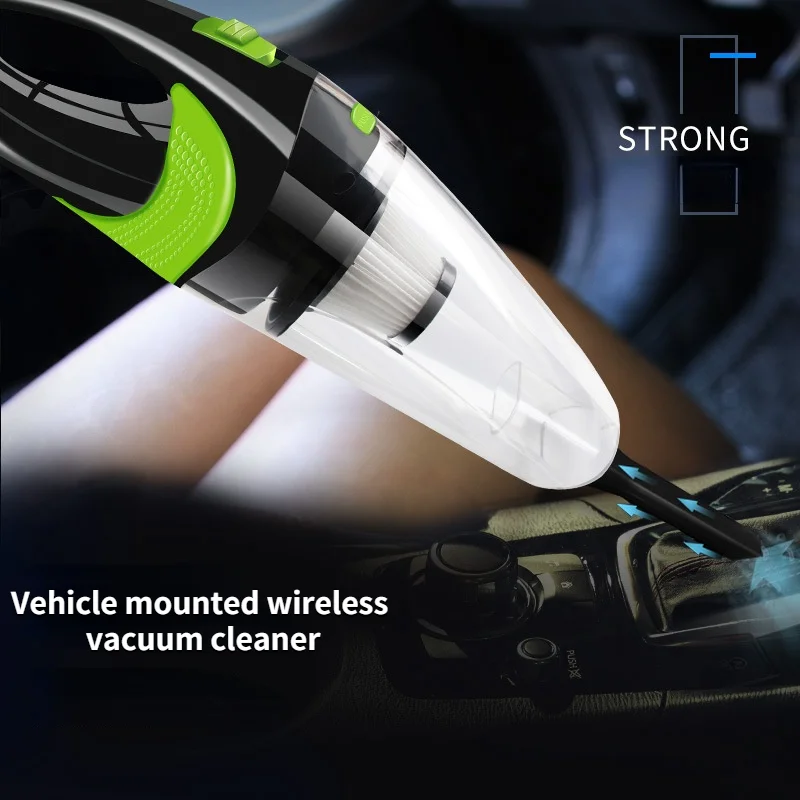 120 Вт автомобильный пылесос супер всасывающий беспроводной портативный ручной