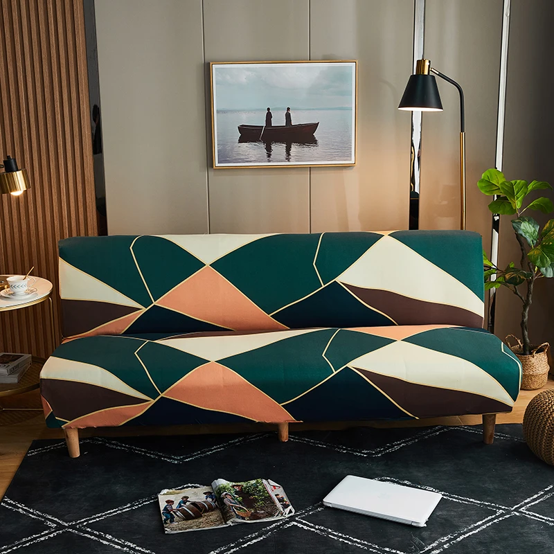 Чехол универсальный для дивана кровати складной эластичный | Дом и сад