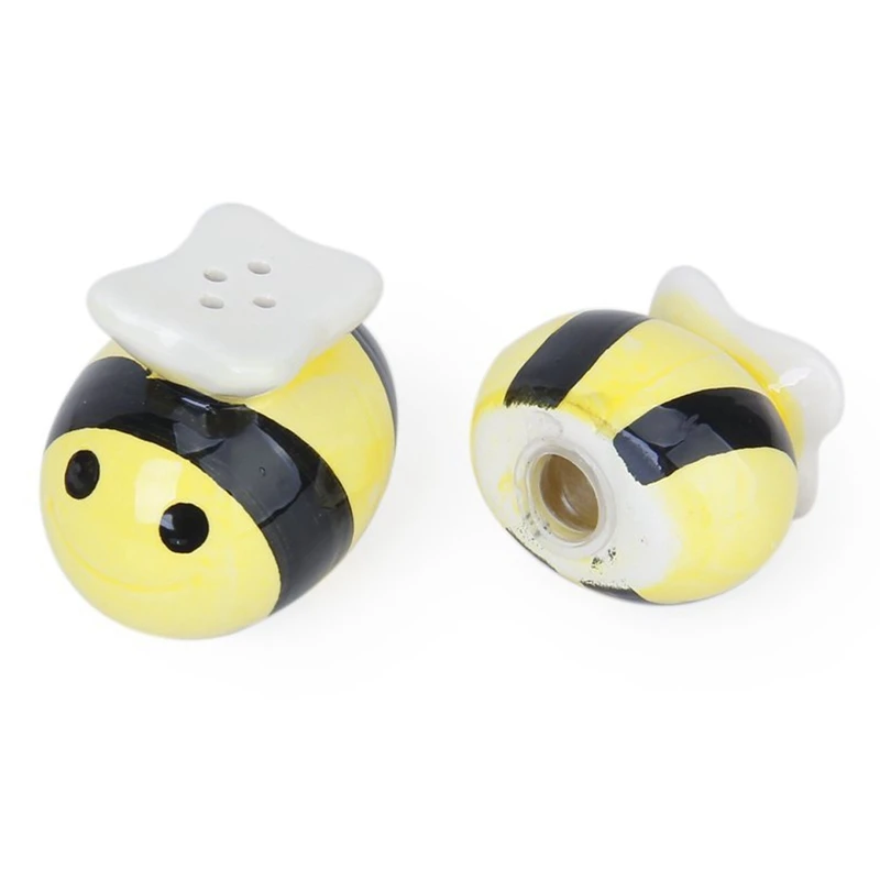 Керамические с пчелиным узором Солонка и перца шейкеры Свадебная вечеринка