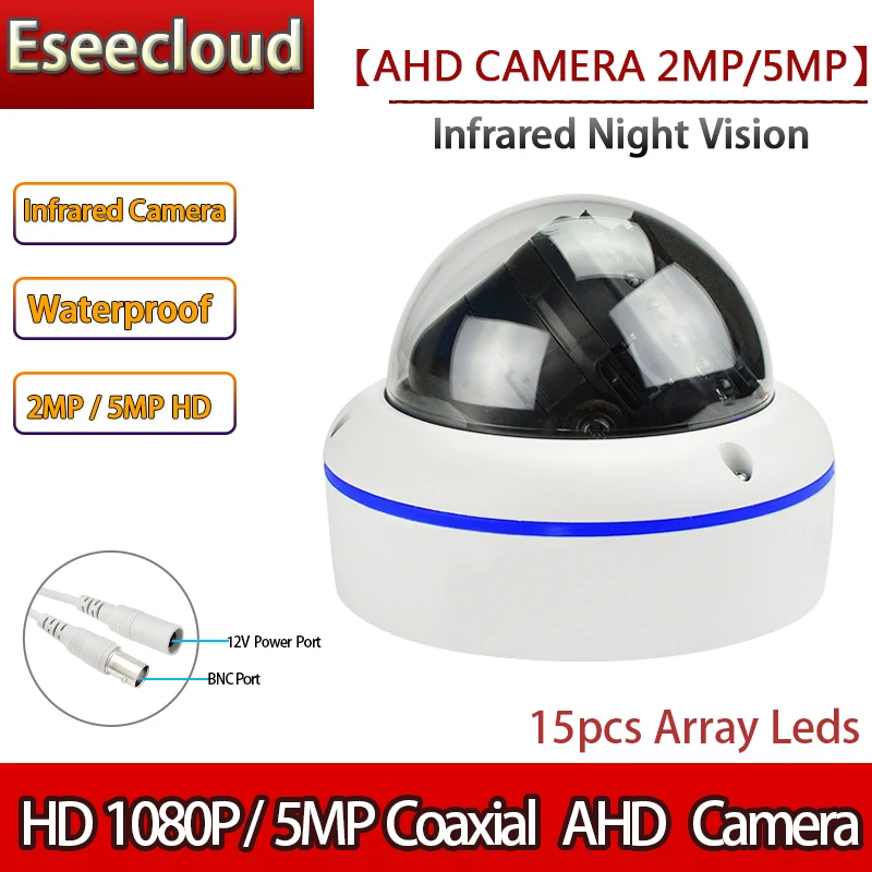 Eseecloud CCTV Коаксиальная инфракрасная камера ночного видения для помещений и улицы