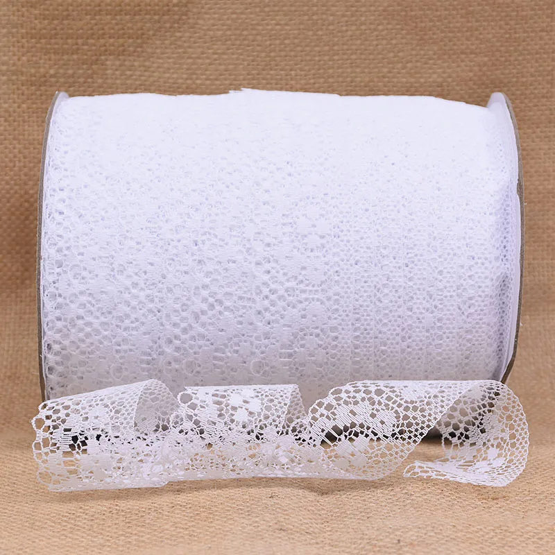 20 м * 38 мм Ручная работа вышивка чистая кружевная отделка Аксессуары для шитья