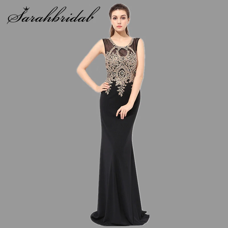 

Классические Вечерние платья в пол без рукавов платье знаменитости с вышивкой иллюзионный лиф платье LX360