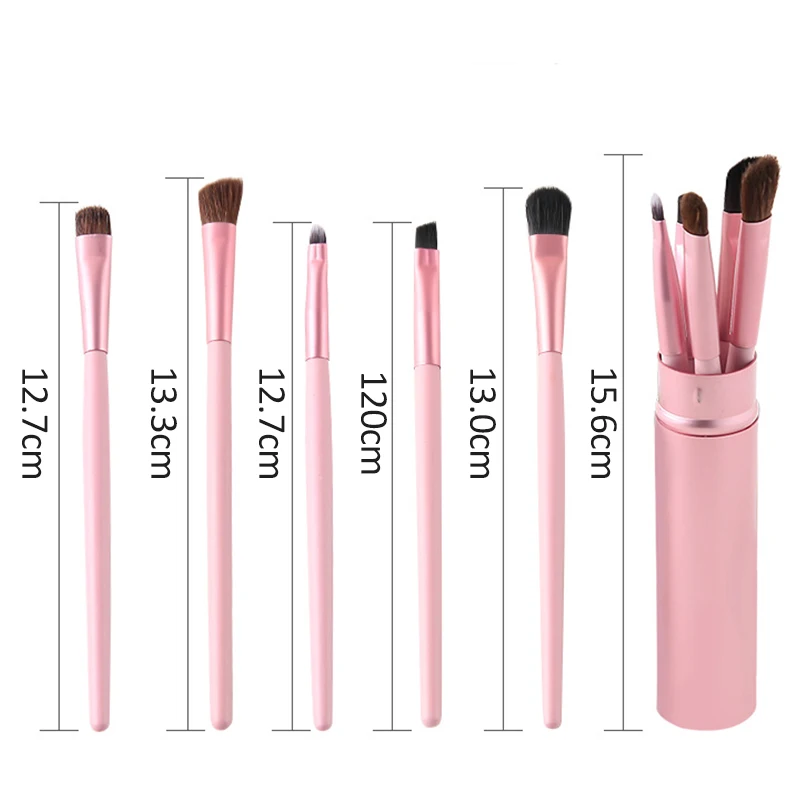 Набор кисточек для макияжа Flazea профессиональный дорожный набор теней кисти 5 шт. |