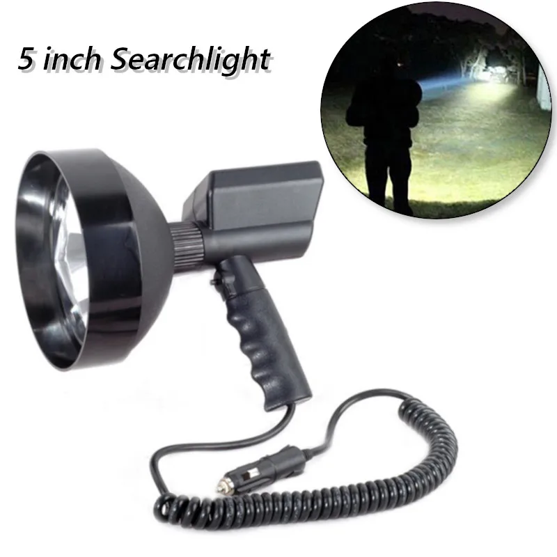 Высокомощный ручной прожектор 100 Вт портативный с точечным лучом лампы для охоты