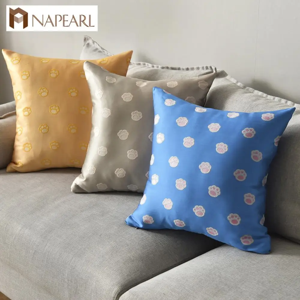 Наволочка NAPEARL 1 шт. чехол с когтями жаккардовый домашний декор для гостиной