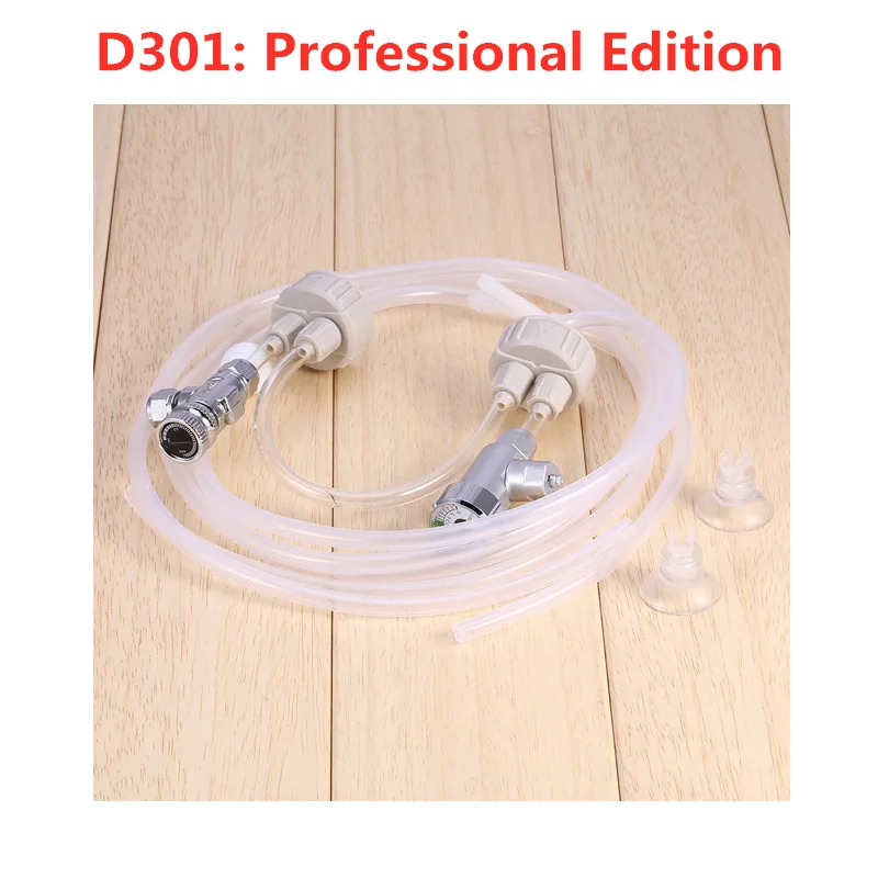 Pro Edition 1 компл. Белый DIY аквариум посажен CO2 системы Pro трубка клапан Guage бутылка комплект манометр генератор - Цвет: Pro Edition