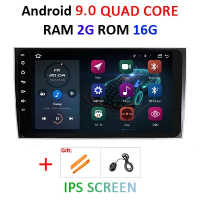 Ips DSP Android 9,0 64G Автомобильный dvd-плеер для Porsche Cayenne 2003-2010 Cayenne S 2003-2010 Cayenne GTS 2003-2010 gps радио - Цвет: 9.0 2G 16G IPS