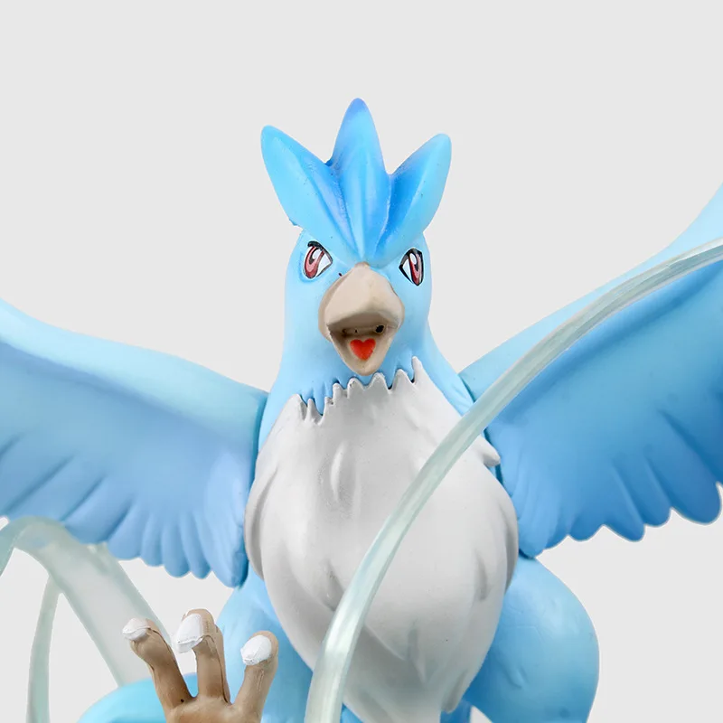 Японская аниме фигурка покемона Articuno Коллекционная модель игрушки ручной работы