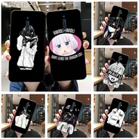 huagetop lewd sad japanese anime aesthetic soft rubber phone cover for oppo a5 a9 2020 reno2 z renoace 3pro realme5pro