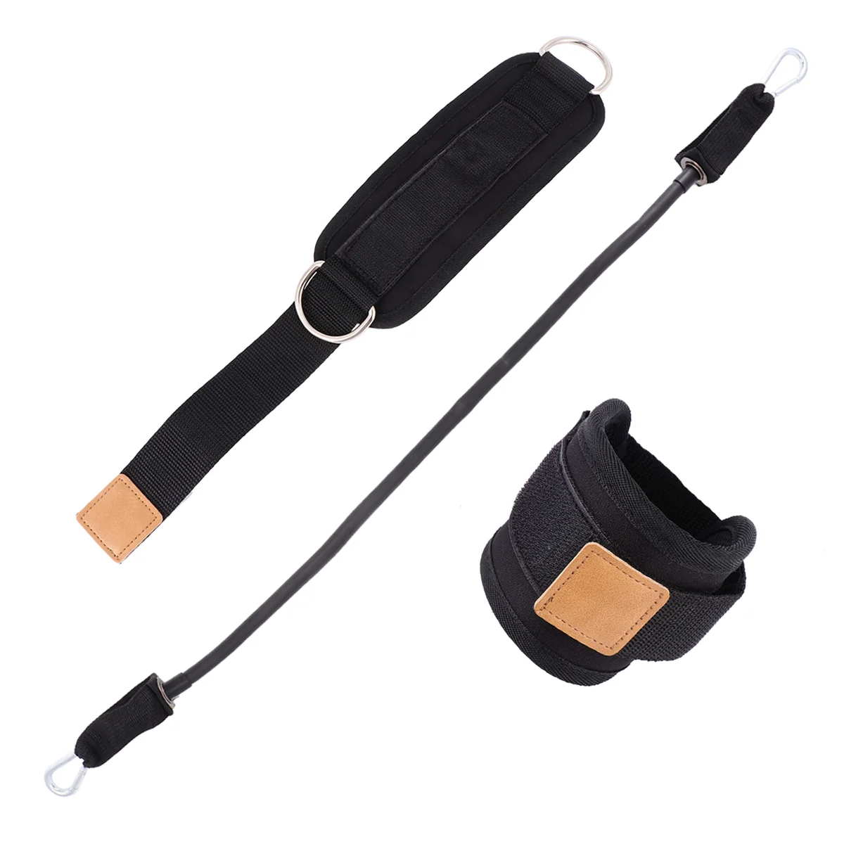 

1 Set Sports Binding Leg Buckle Fitness Training Equipment Foot Rings Portal Frame Leg Hip Strength Trainer Ankle Tension Rope