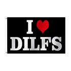 Флаг I Heart Dilfs 3X5 Ft