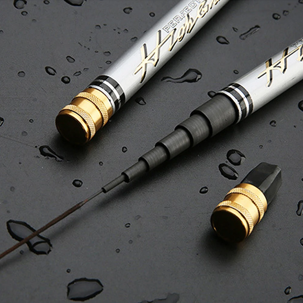 

Super Light Hard Carbon Fiber Hand Fishing Pole Telescopic Fishing Rod 2.7M/3.6M/3.9M/4.5M/5.4M/6.3M/7.2M Stream Rod