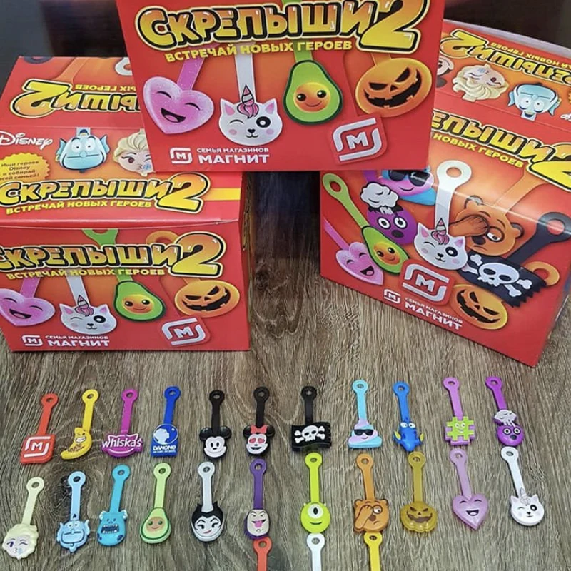Scrapers 2/3/5 Whole Collection Magnet For Children Interesting DIY Toy Cable Storage Goods Random