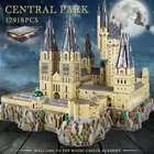 В наличии 16060 S7315 S7317 игрушки для сборки из фильма MOC-30884 волшебный фильм модель замка строительные блоки кирпичи для детей рождественские подарки