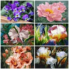 Набор для рисования по номерам на холсте, картина AZQSD, без рамы