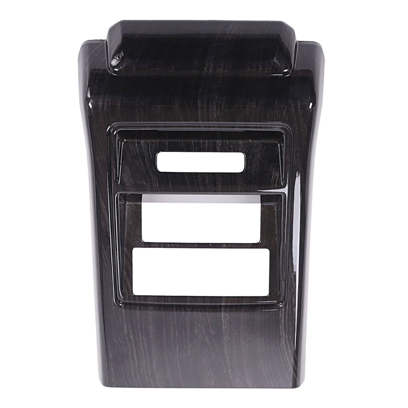 

Автомобильный ABS черного дерева зерна вентилятор заднего кондиционера крышка отделка подлокотника для Land Rover Discovery Sport 2015-2019