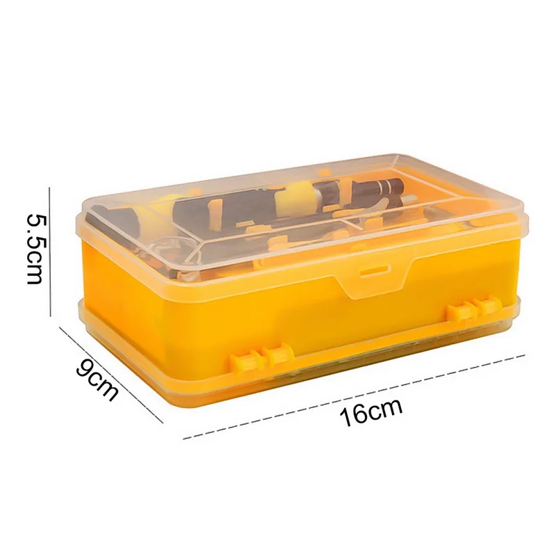 115 в 1 отвертка Набор отверток инструментов для ремонта с переносной чехол