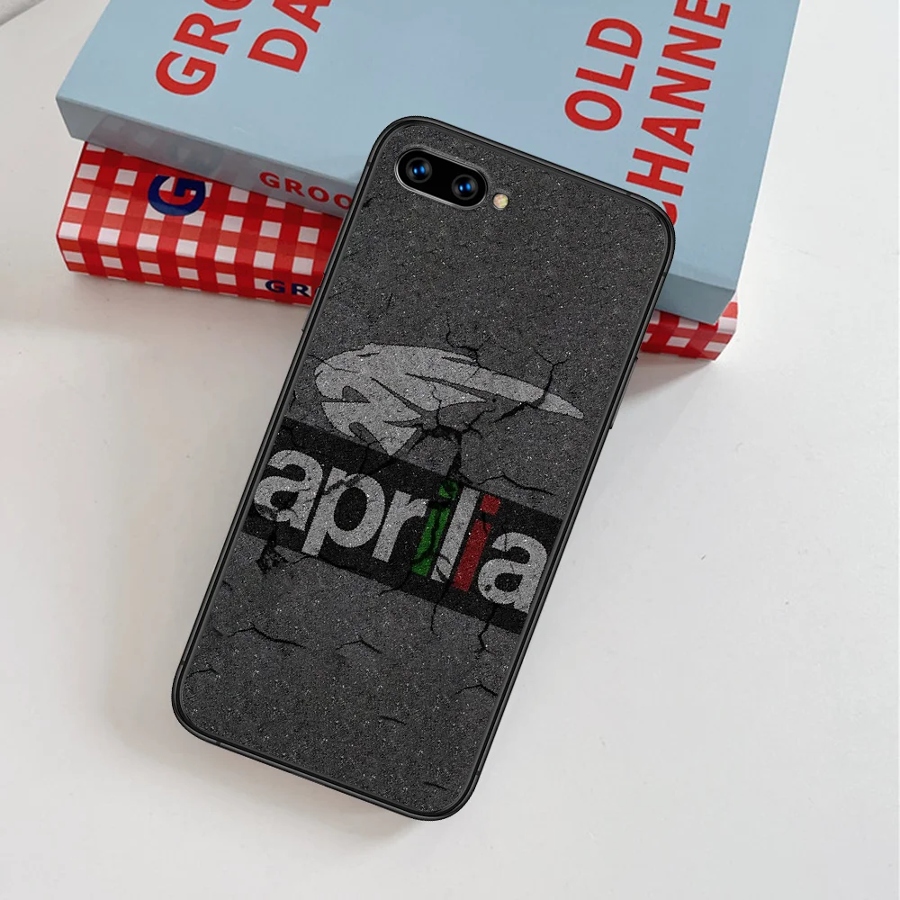 

Aprilia Motorcycle Phone Case For Huawei Honor 6A 7A 7C 8 8A 8X 9 9X 10 10i 20 Lite Pro Play black Prime Fashion Cell Soft Shell