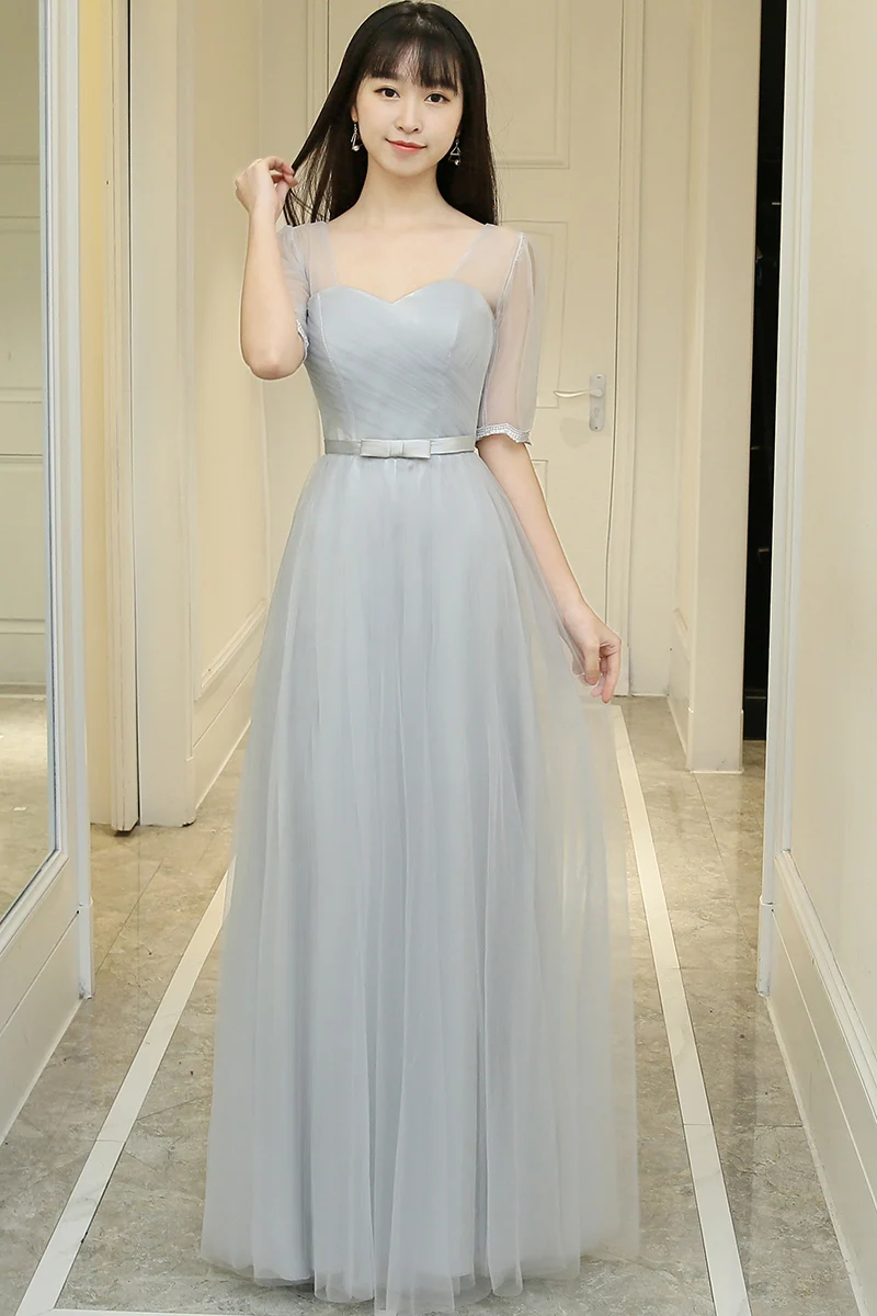 Бордовые Платья для подружки невесты элегантные тюлевые праздничные свадебные