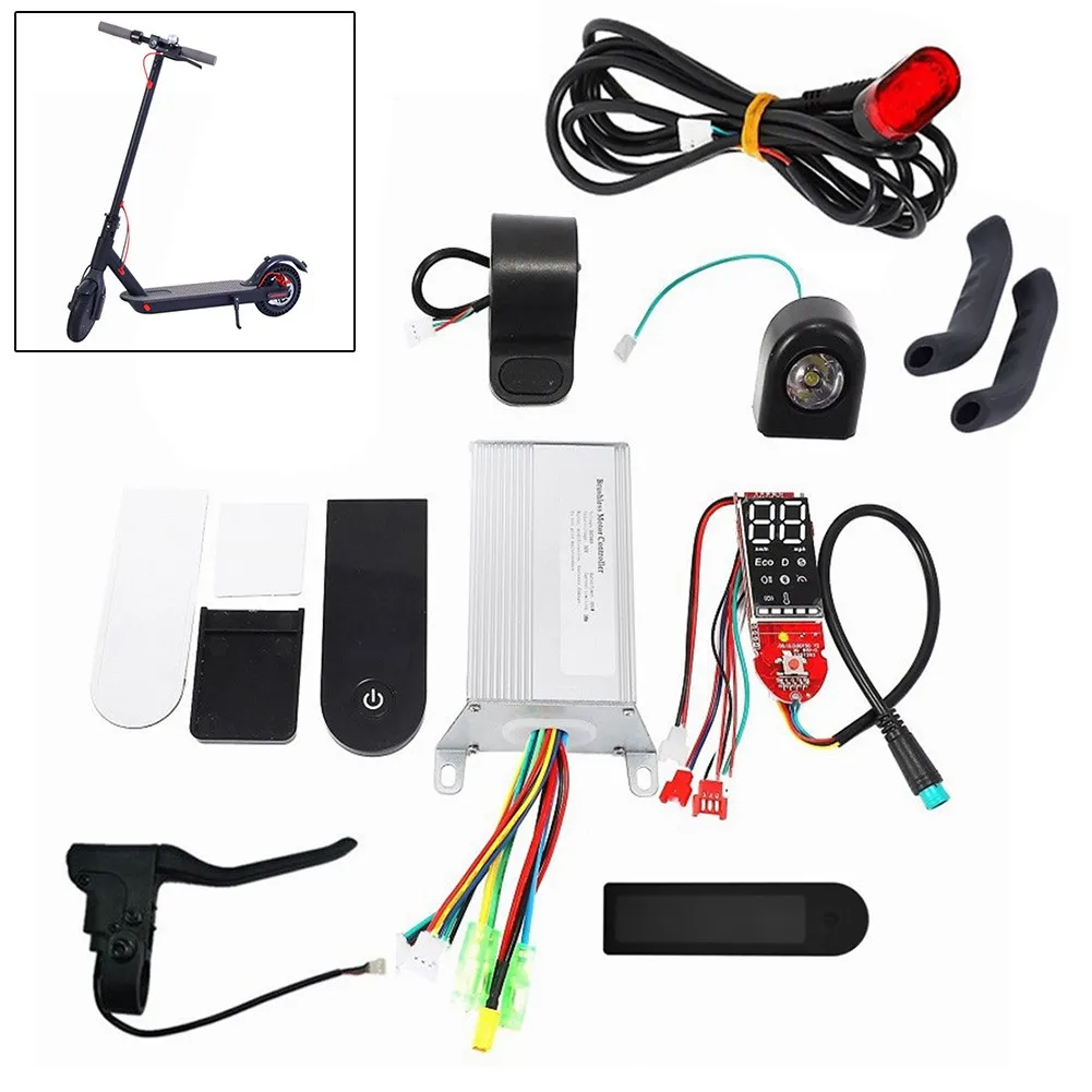 

Scooter 36V 350W Brushless Controller Dashboard Accelerator Headlight Tail Light Brake Handle Silicone Cover For XiaoMi M365