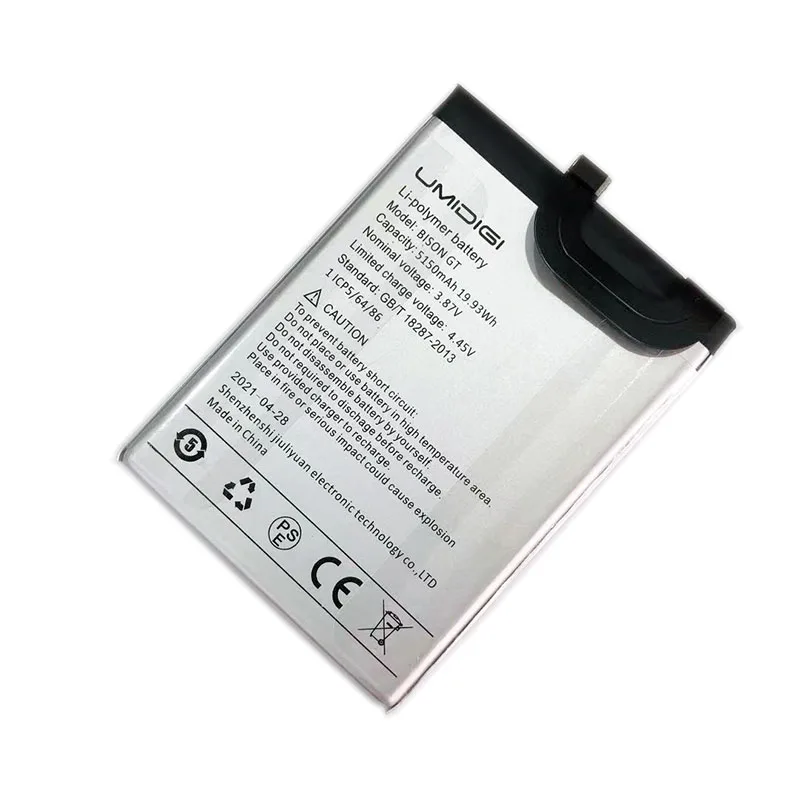 roson for umi umidigi bison gt battery 5150mah 100 new replacement parts phone accessory accumulators with tools free global shipping