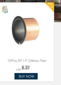 5 шт. SF1-F Oilless фланцевый втулки подшипника SF1-F1410/F1412/F1415/F1420 самокомпозитные фланцевые подшипники