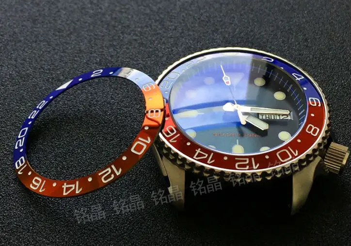 

38*30.6mm SKX007 Slopping Ceramic Bezel Insert with No Luminous for SKX Divers