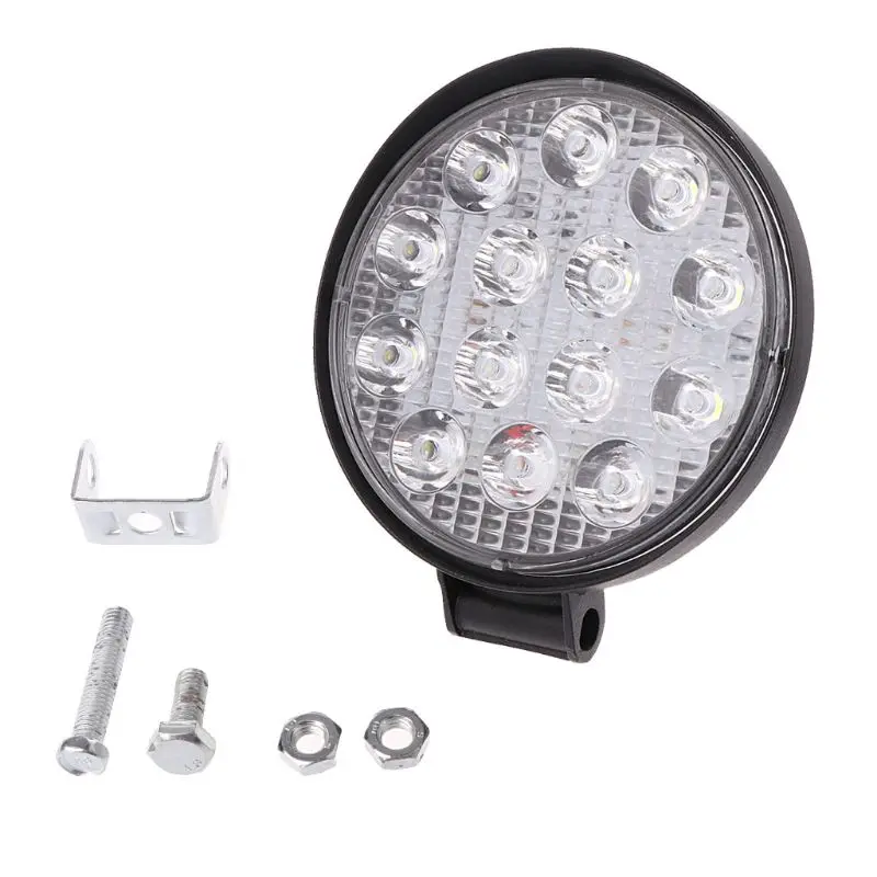 Новый 1 шт. автомобильный Грузовик 42 Вт 6500 к 12В 24В круглый светодиодный рабочий