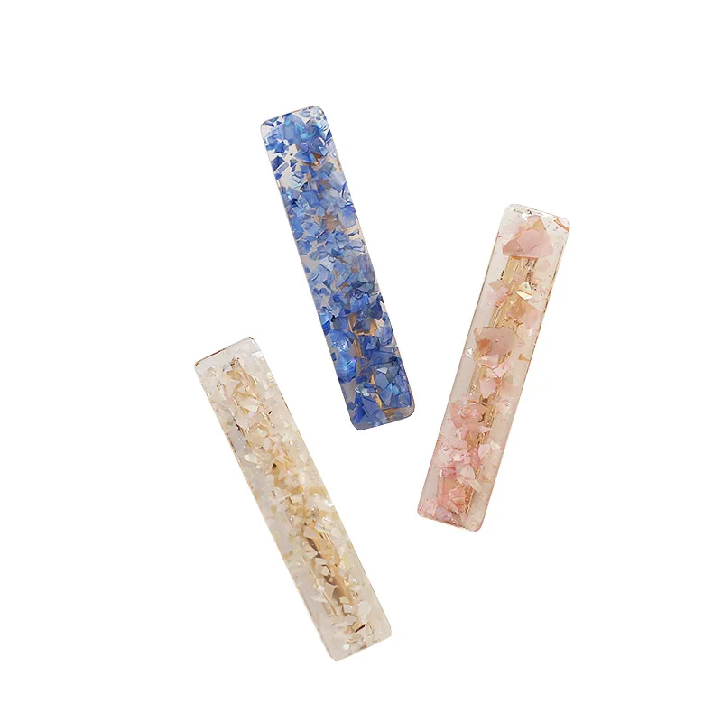 Timlee H014 New Sweet Transparent Acrylic Barrettes Hair Clips Fashion Accessories wholesale | Украшения и аксессуары