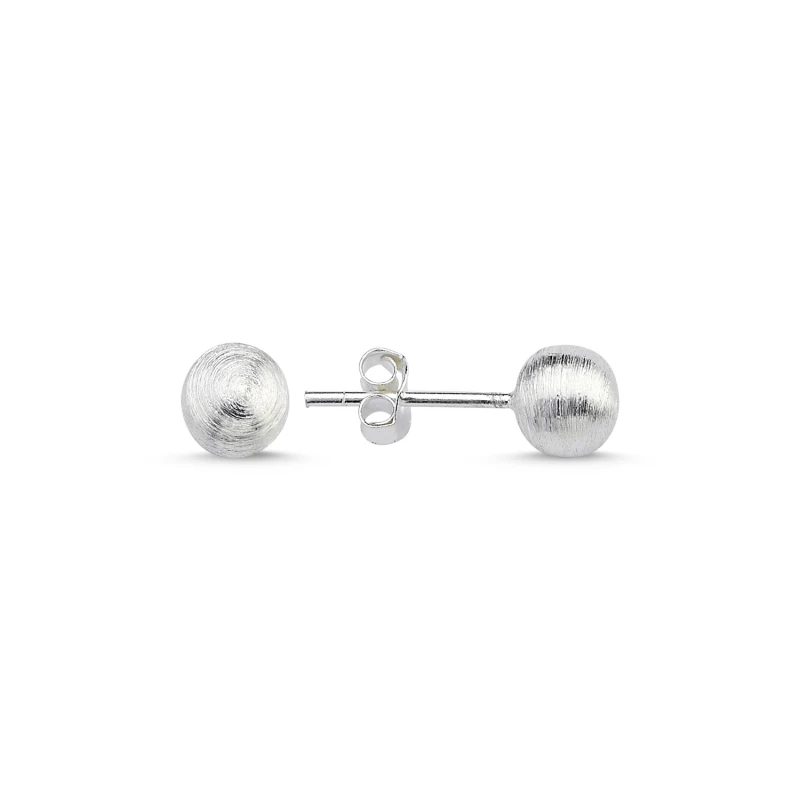 

Серебряные серьги Silverlina 6 мм с шариками
