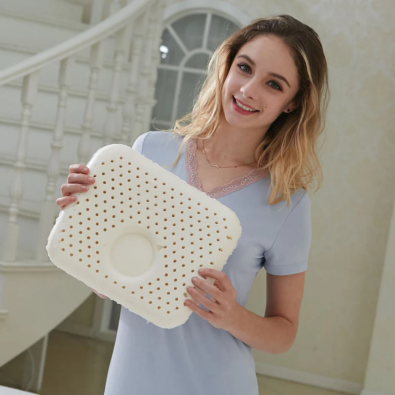 Ортопедическая подушка для сна GIANTEX из латекса массажа шеи | Дом и сад