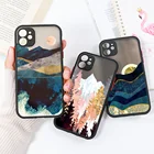 Чехол для iphone 11, чехол для iphone 12, чехол с ручной росписью, чехол для iphone XR X Xs 13 Pro XS Max 7 8 Plus 12 Mini, чехол