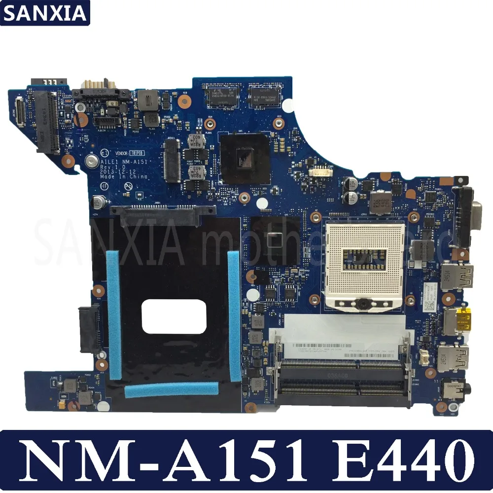 KEFU NM-A151 motherboard for Lenovo Thinkpad Edge E440 original mainboard HM87