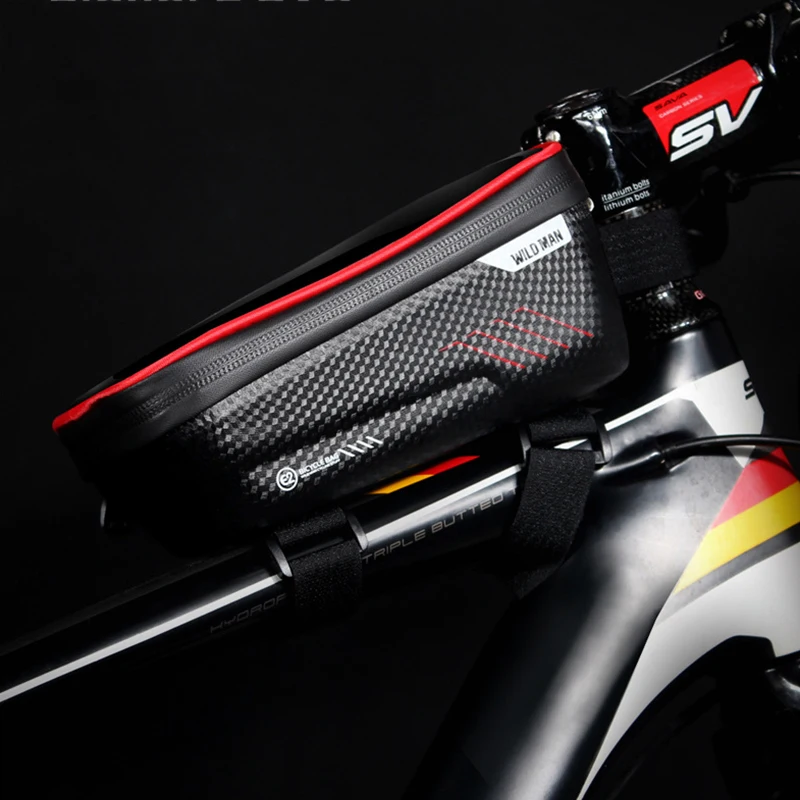 Водонепроницаемая велосипедная сумка для сенсорного экрана внешняя горного