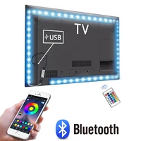 1m 2m 3m 4m 5m led tv light 5v usb bluetooth rgb neon backlight smart led strip light for tv hdtv background decoration lighting