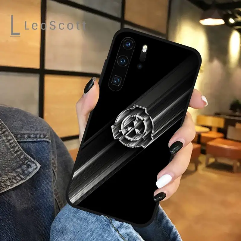 

LOGO Scp Special Containment phone case for Huawei honor Mate P 9 10 20 30 40 Pro 10i 7 8 a x Lite nova 5t